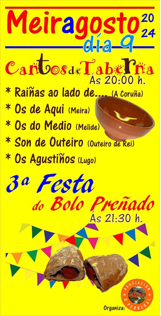 Cantos de Taberna - Festa do Bolo Preñado en Meira