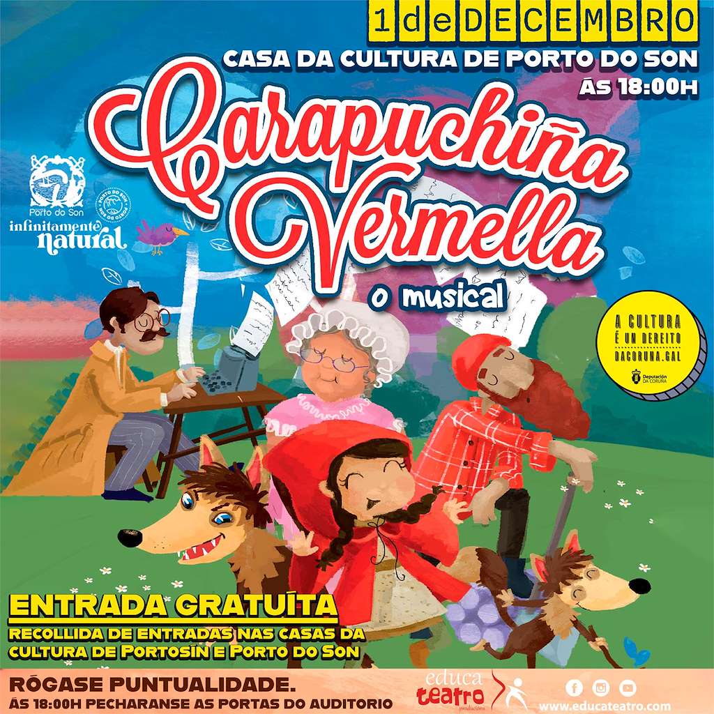 Carapuchiña Vermella - O Musical (2024) en Porto do Son