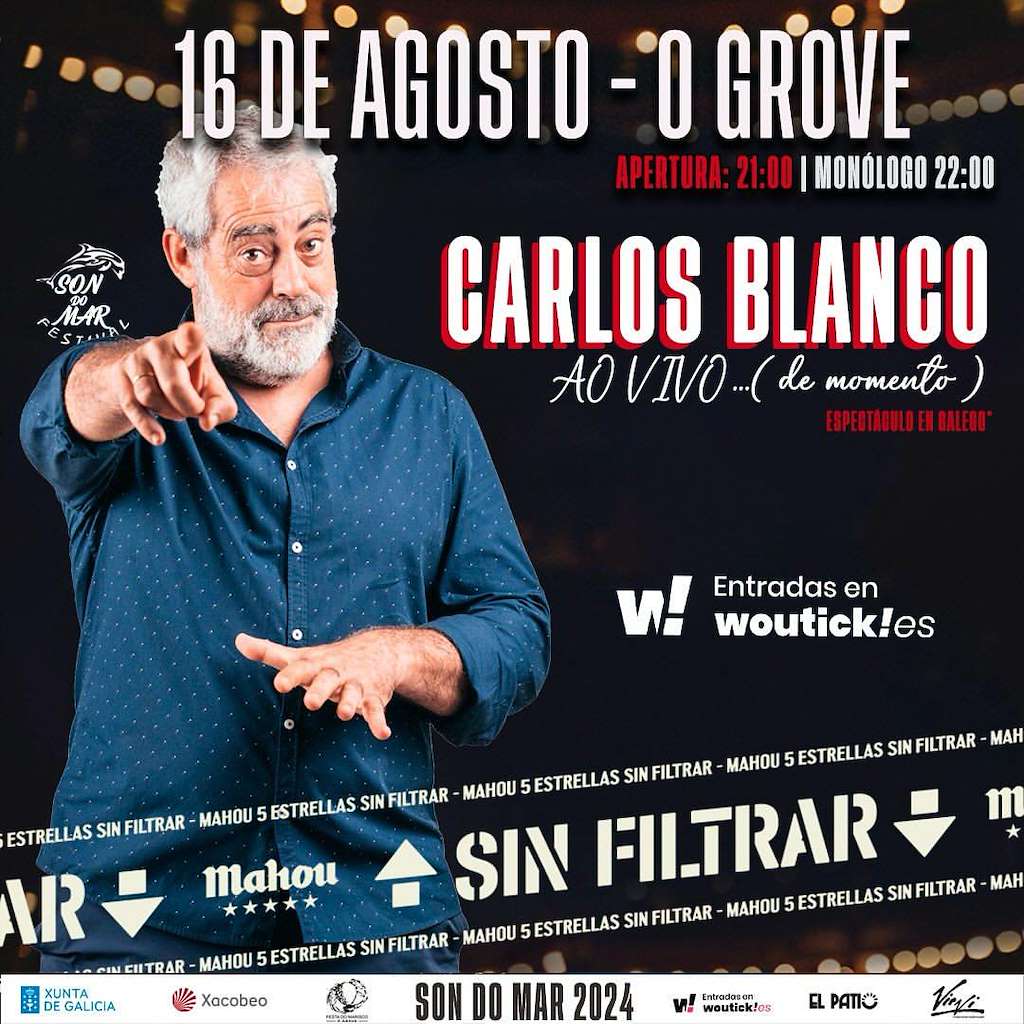 Carlos Blanco - Son do Mar (2024) en O Grove