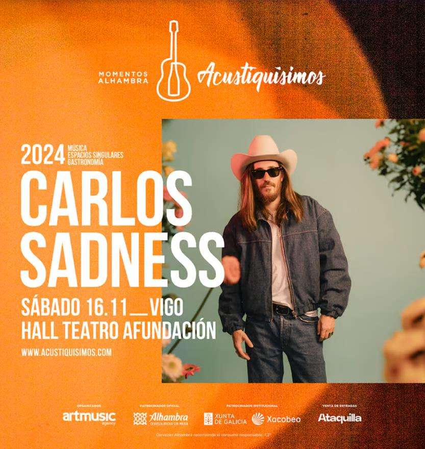 Carlos Sadness - Acustiquisimos  (2024) en Vigo