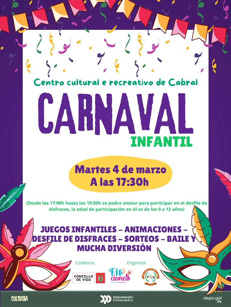 Carnaval Infantil de Cabral  (2025) en Vigo