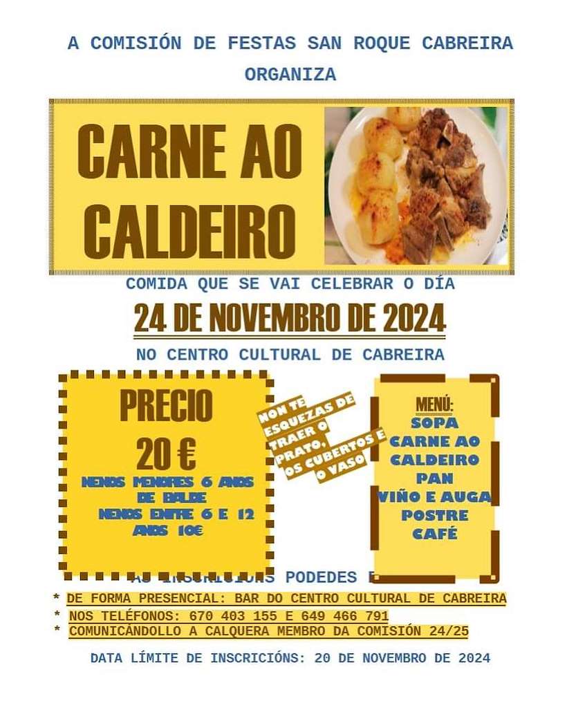 Carne ao Caldeiro de Cabreira (2024) en Salvaterra do Miño