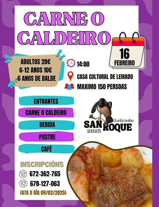 Carne o Caldeiro de Leirado (2025) en Salvaterra do Miño