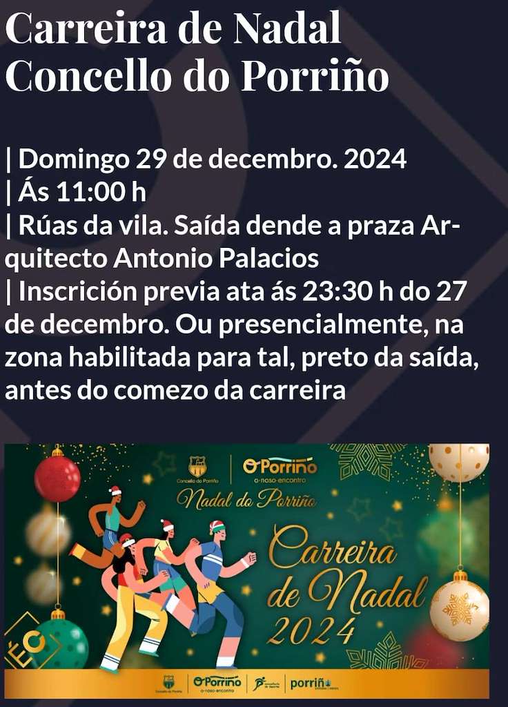 Carreira de Nadal (2024) en O Porriño