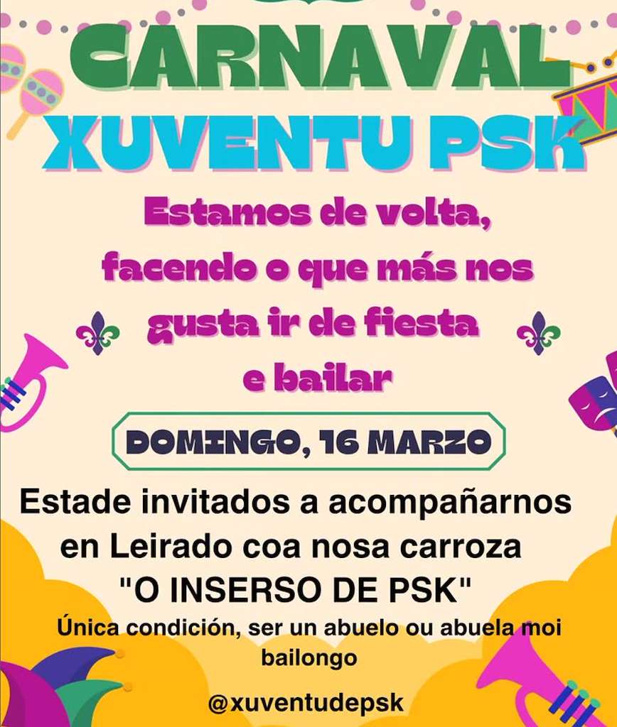 Carvanal Xuventu Psk (2025) en Salvaterra do Miño