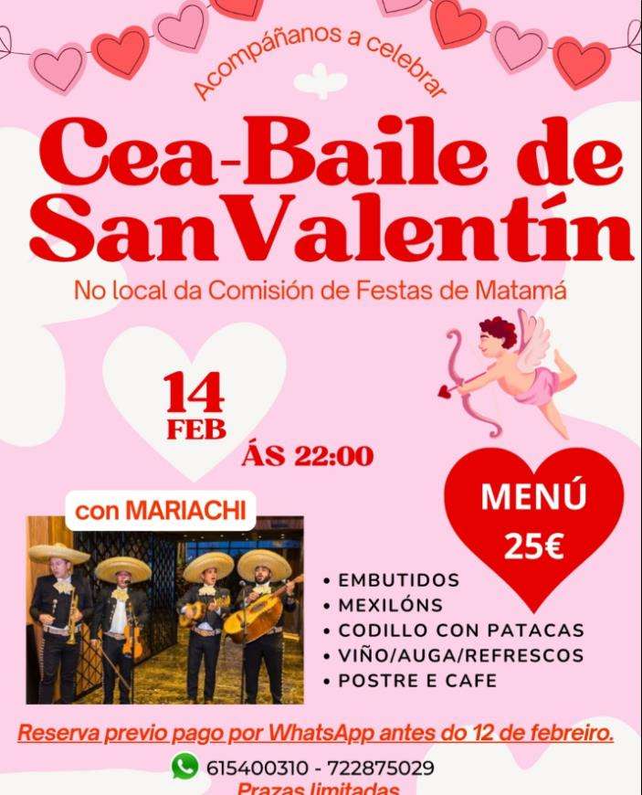 Cea - Baile de San Valentín de Matamá (2025) en Vigo