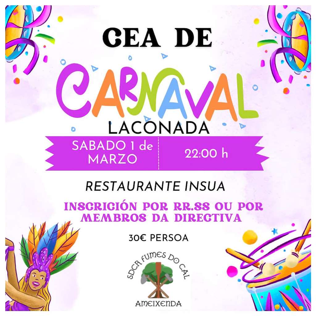 Cea de Carnaval - Laconada de Ameixenda (2025) en Cee