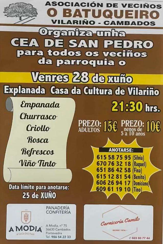 Cea de San Pedro de Vilariño (2024) en Cambados