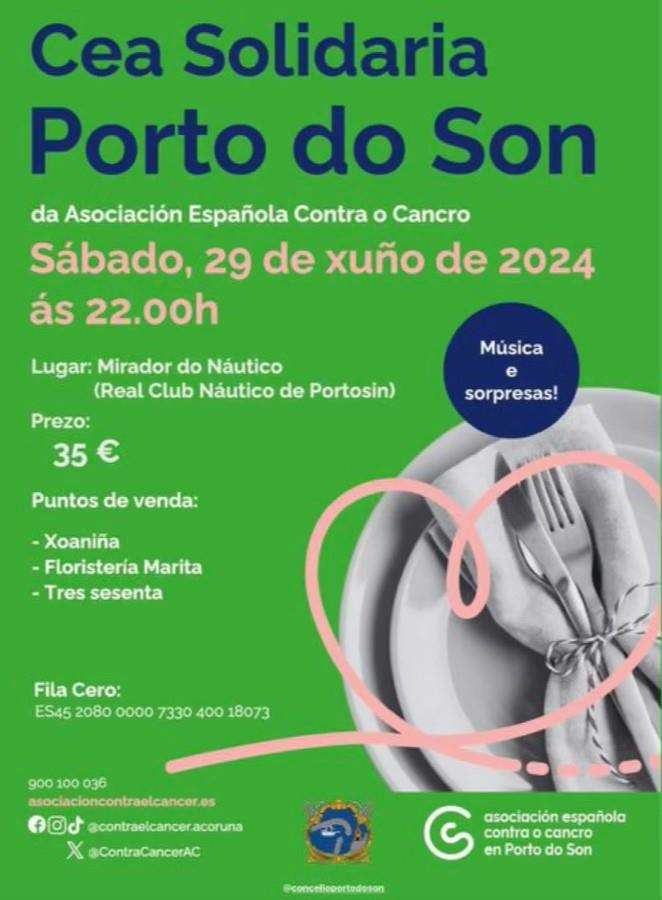 Cea Solidaria Contra o Cancro (2024) en Porto do Son
