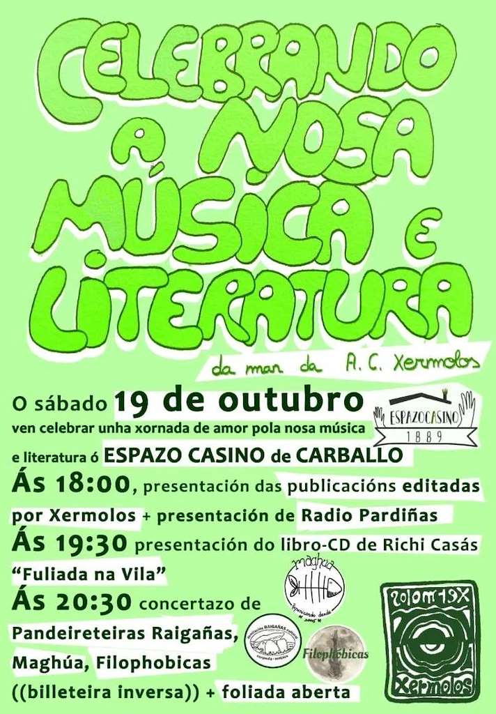 Celebrando a Nosa Música e Literatura en Carballo