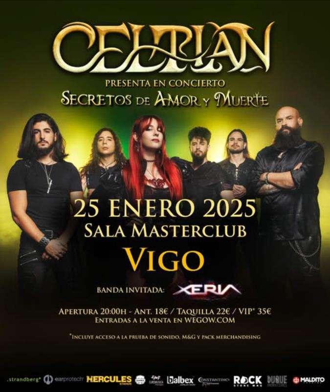 Celtian - Secretos de Amor y Muerte  (2025) en Vigo