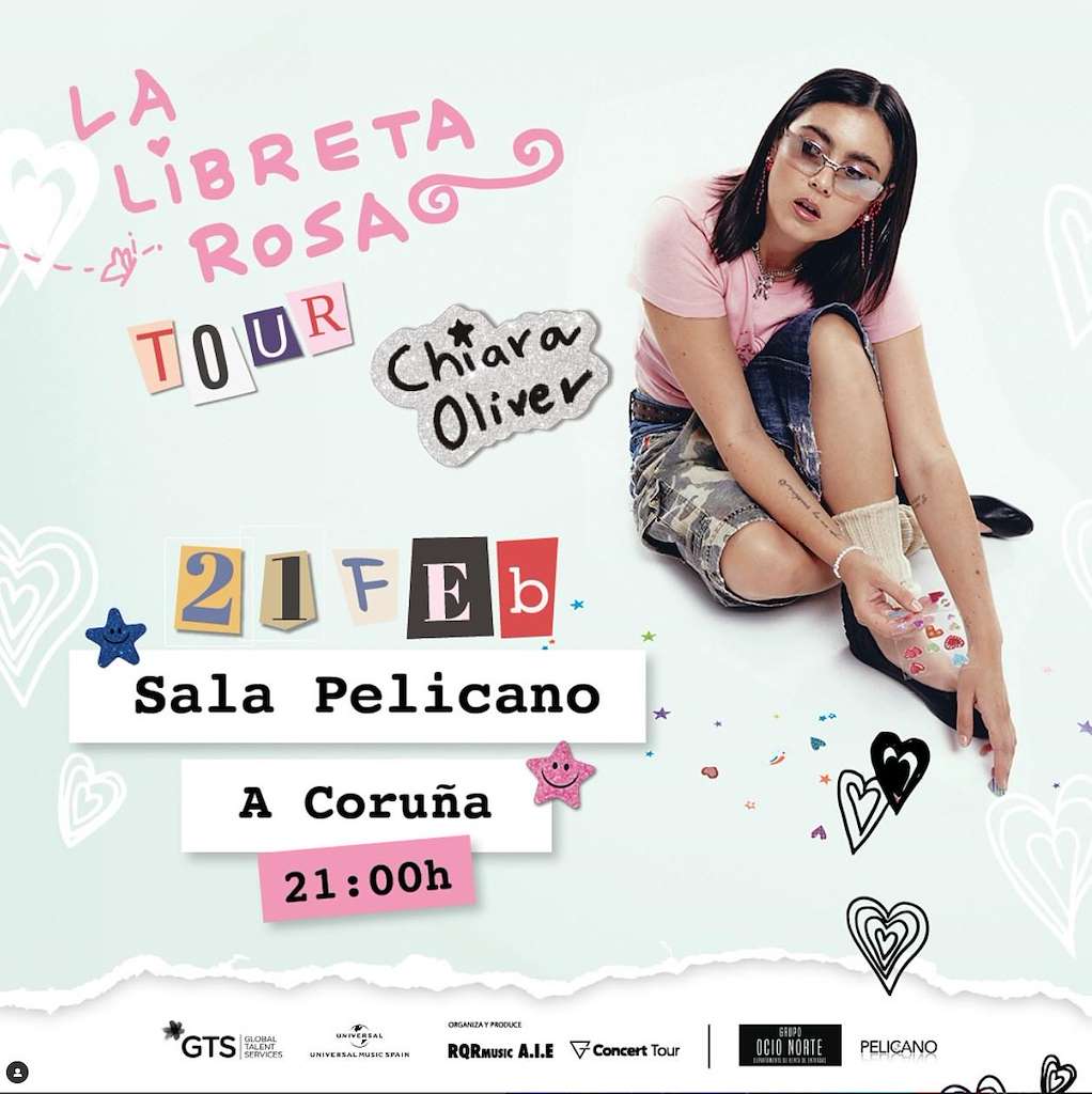 Chaira Oliver -  La Libreta Rosa Tour (2025) en A Coruña