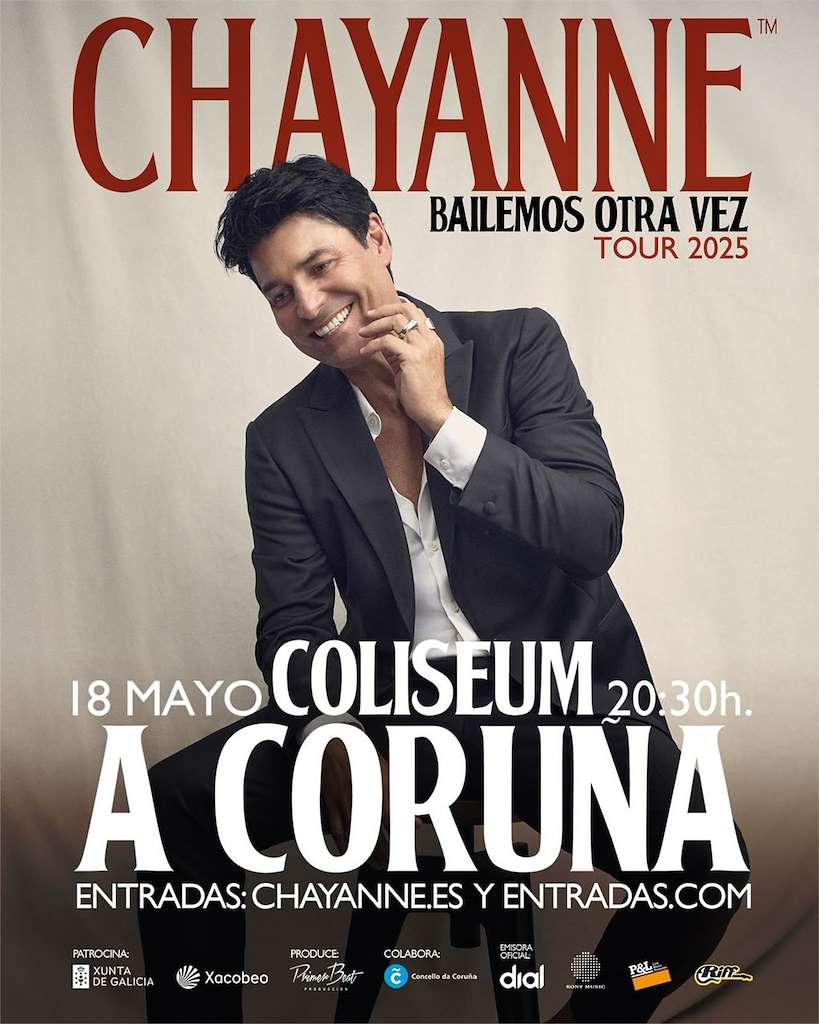 Chayanne - Bailemos Otra Vez Tour 2025 en A Coruña