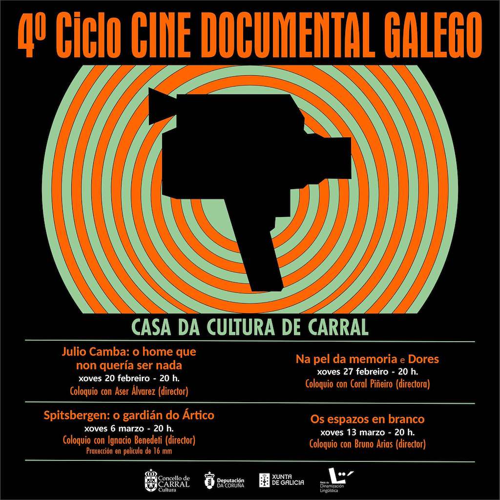 IV Ciclo Cine Documental Galego (2025) en Carral