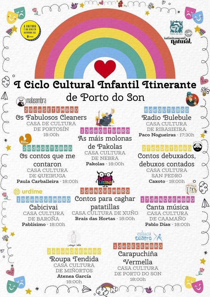 Ciclo Cultural Infantil Itinerante  (2024) en Porto do Son