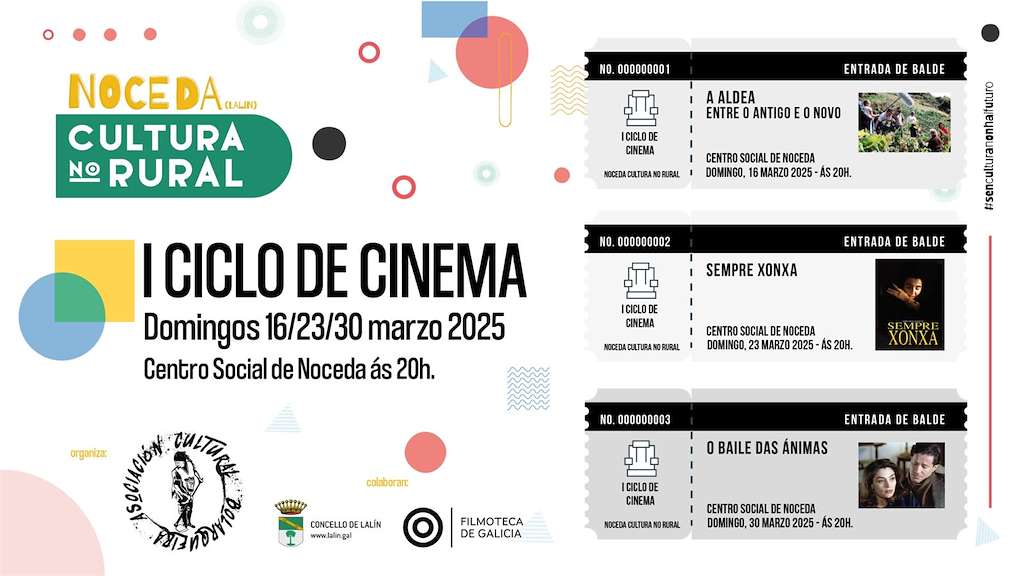 I Ciclo de Cinema de Noceda (2025) en Lalín