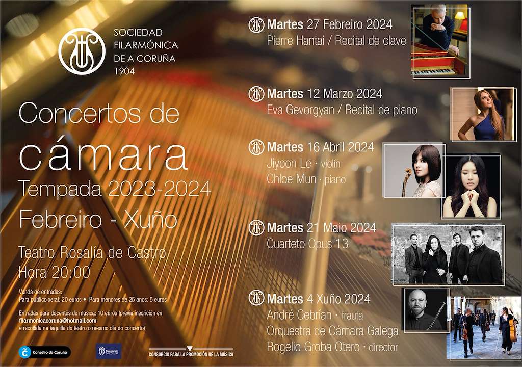 Ciclo de Conciertos de la Sociedad Filarmónica de A Coruña - 120 Aniversario