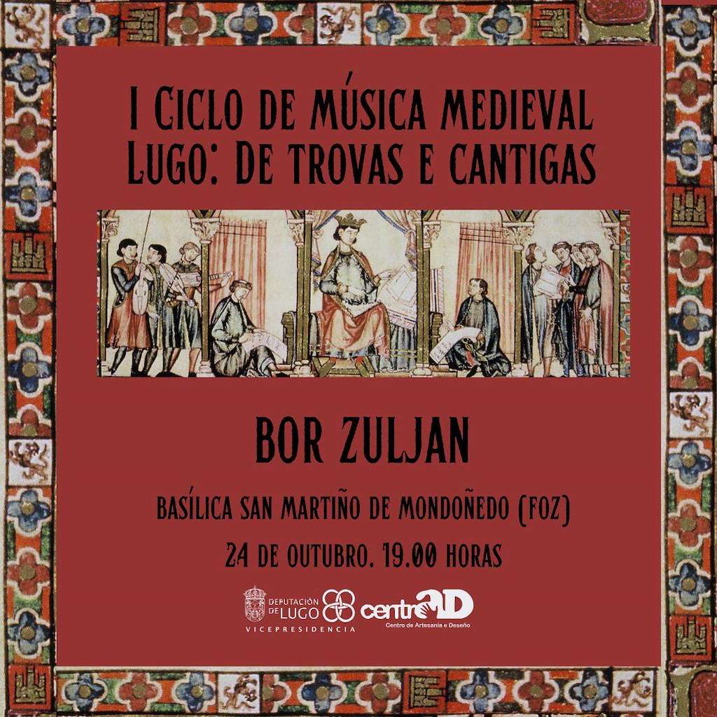 I Ciclo de Música Medieval - Lugo de Trovas e Cantigas (2024) en Foz