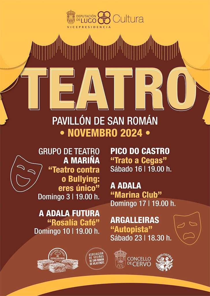 Ciclo de Teatro de San Román (2024) en Cervo