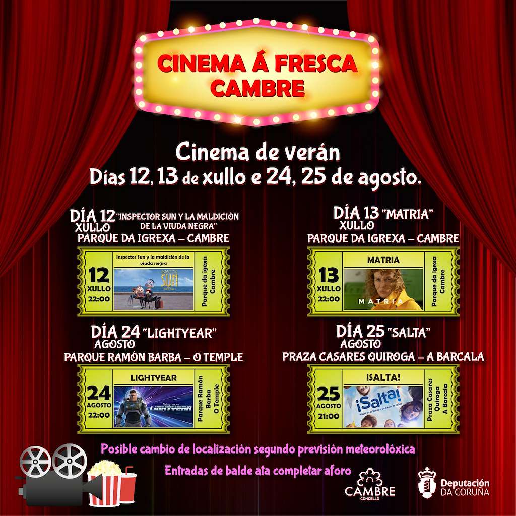 Cinema á Fresca (2024) en Cambre
