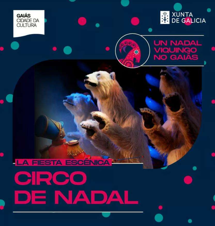 Circo de Nadal - La Fiesta Escénica (2024) en Santiago de Compostela