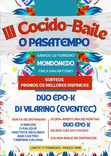 III Cocido - Baile O Pasatempo (2025) en Mondoñedo