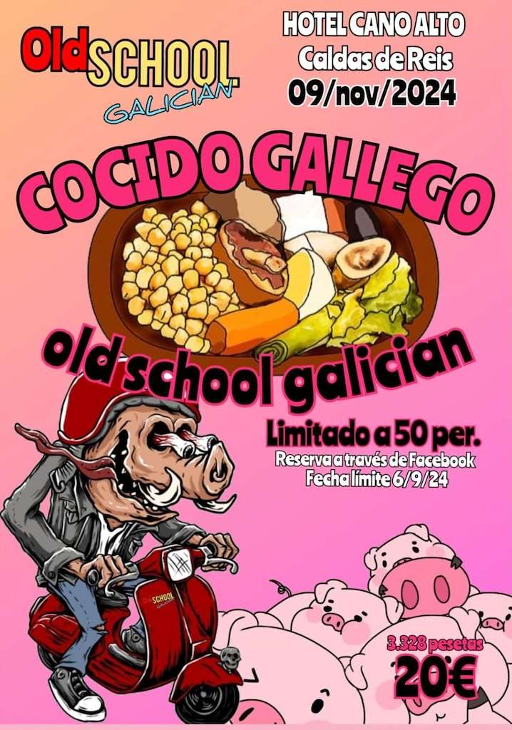 Cocido Gallego de Old School Galician (2024) en Caldas de Reis