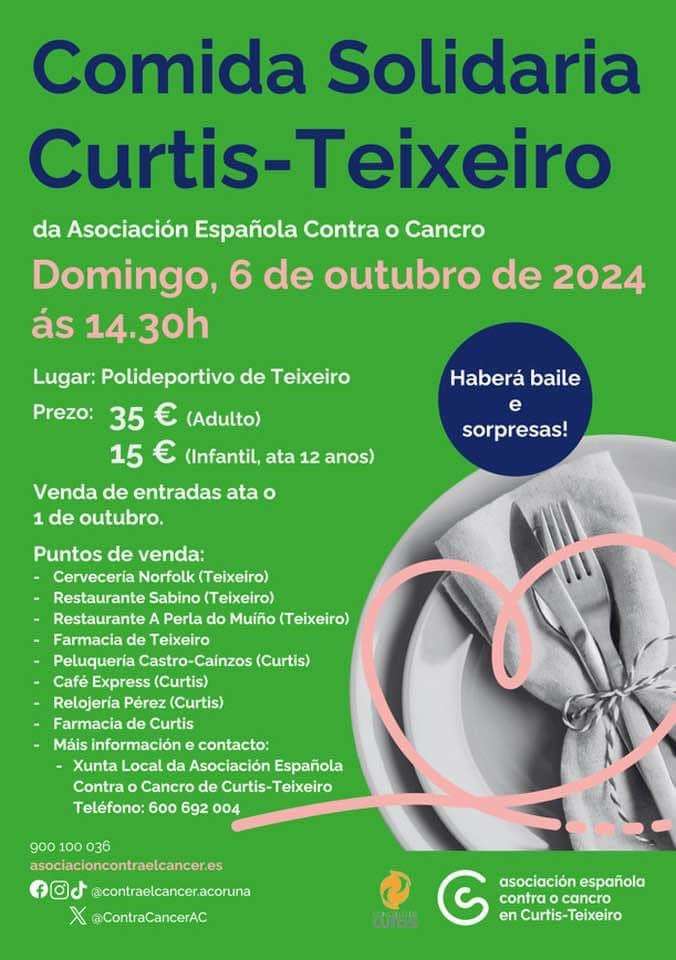 Comida Solidaria de Teixeiro (2024) en Curtis