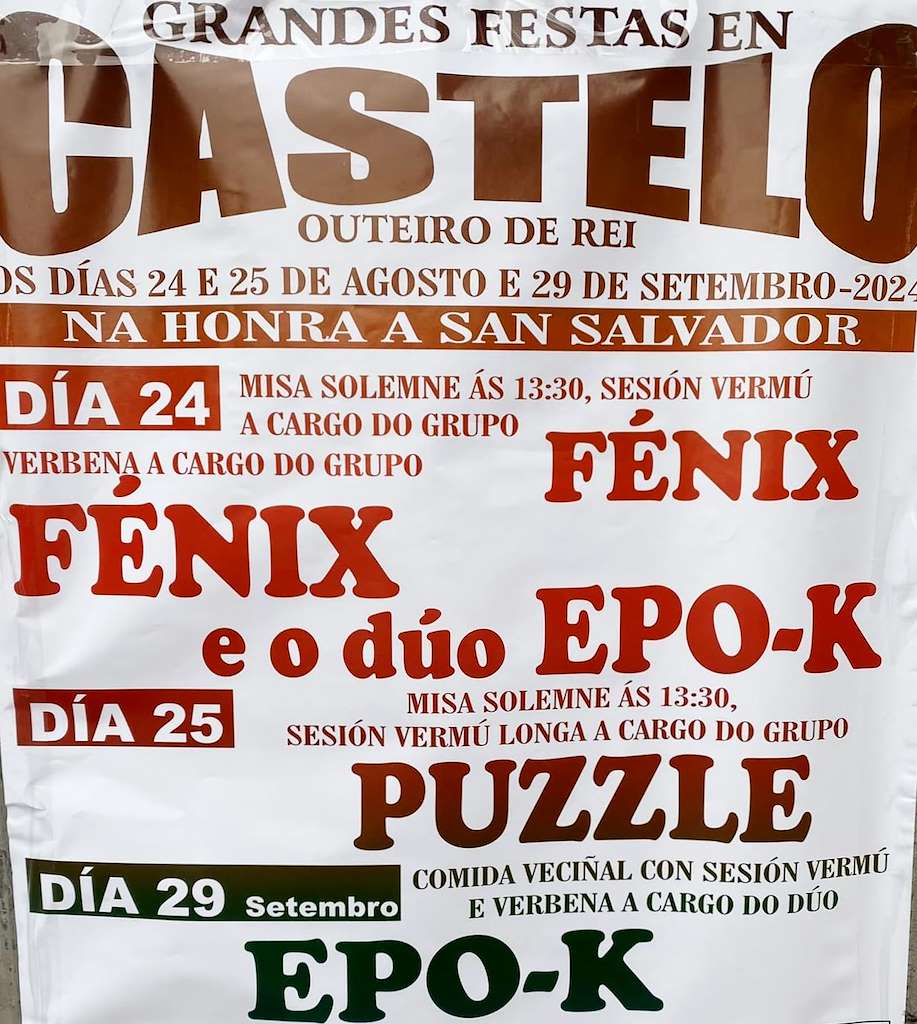 Comida Veciñal de Castelo (2024) en Outeiro de Rei