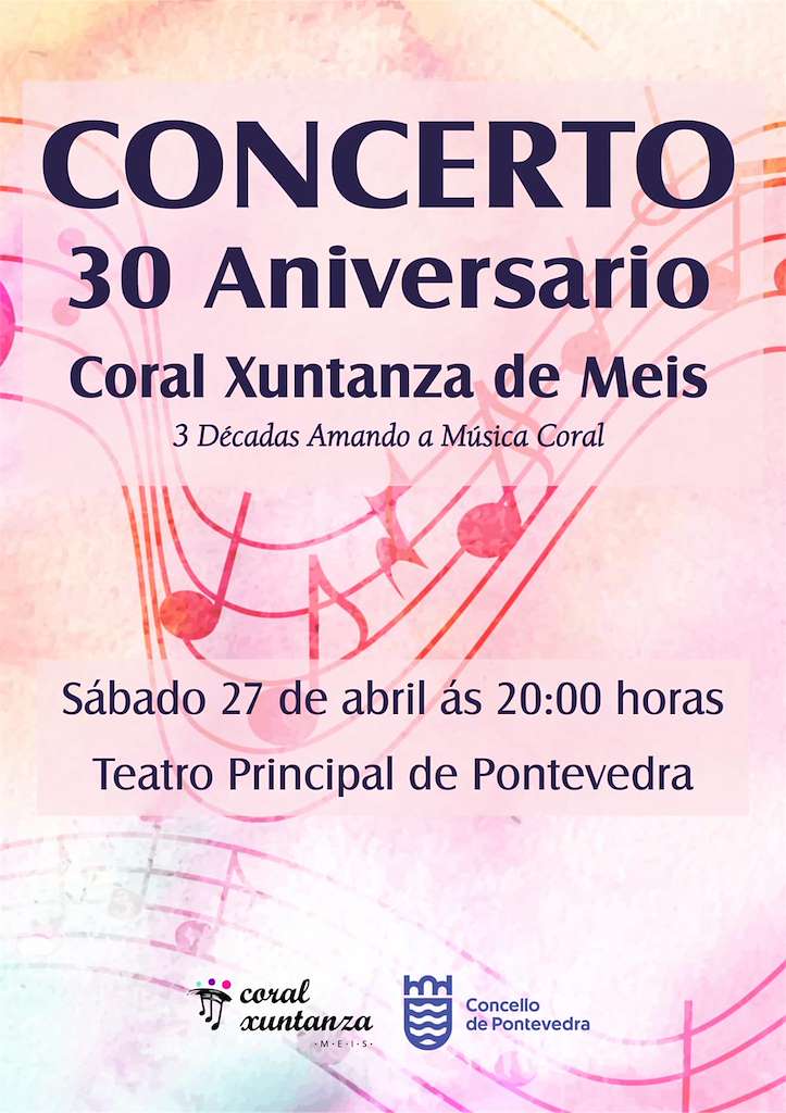 Concerto XXX Aniversario Coral de Meis (2024) en Pontevedra