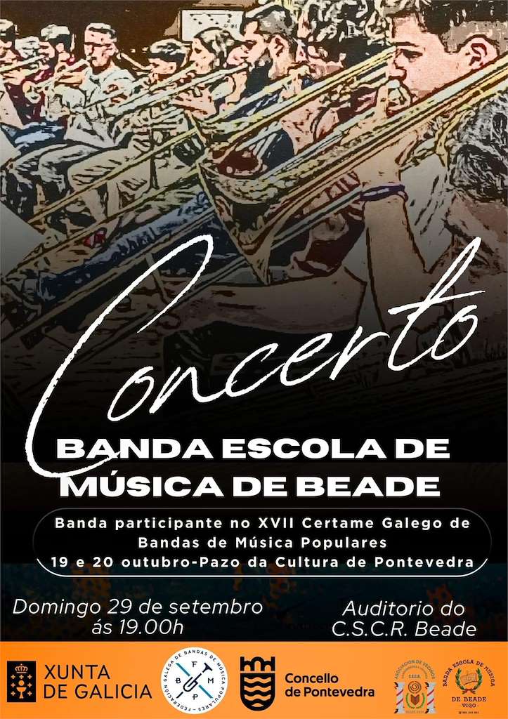 Concerto Banda Escola de Música de Beade  en Vigo