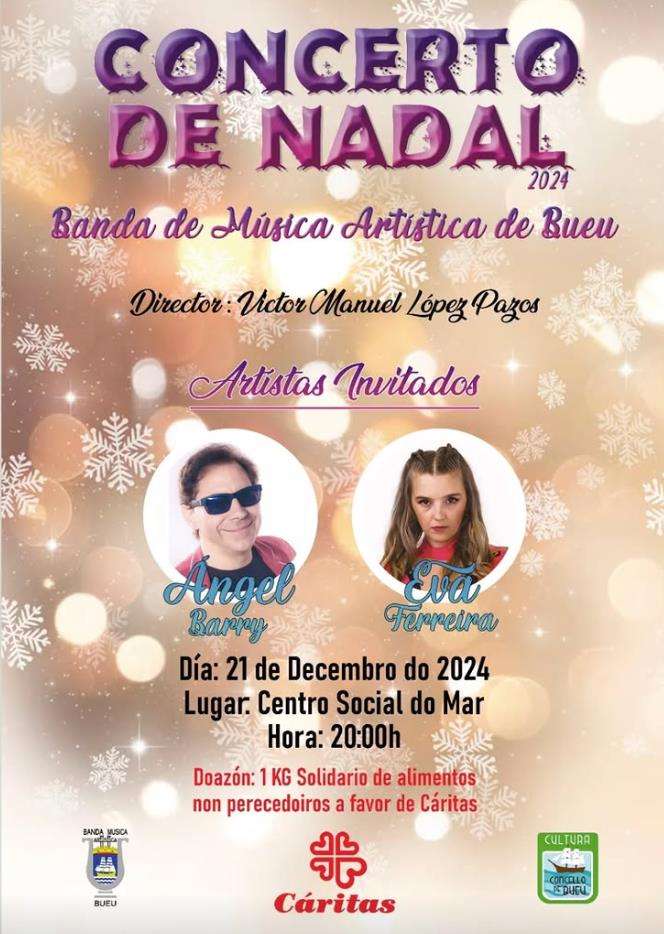 Concerto Benéfico de Nadal  (2024) en Bueu