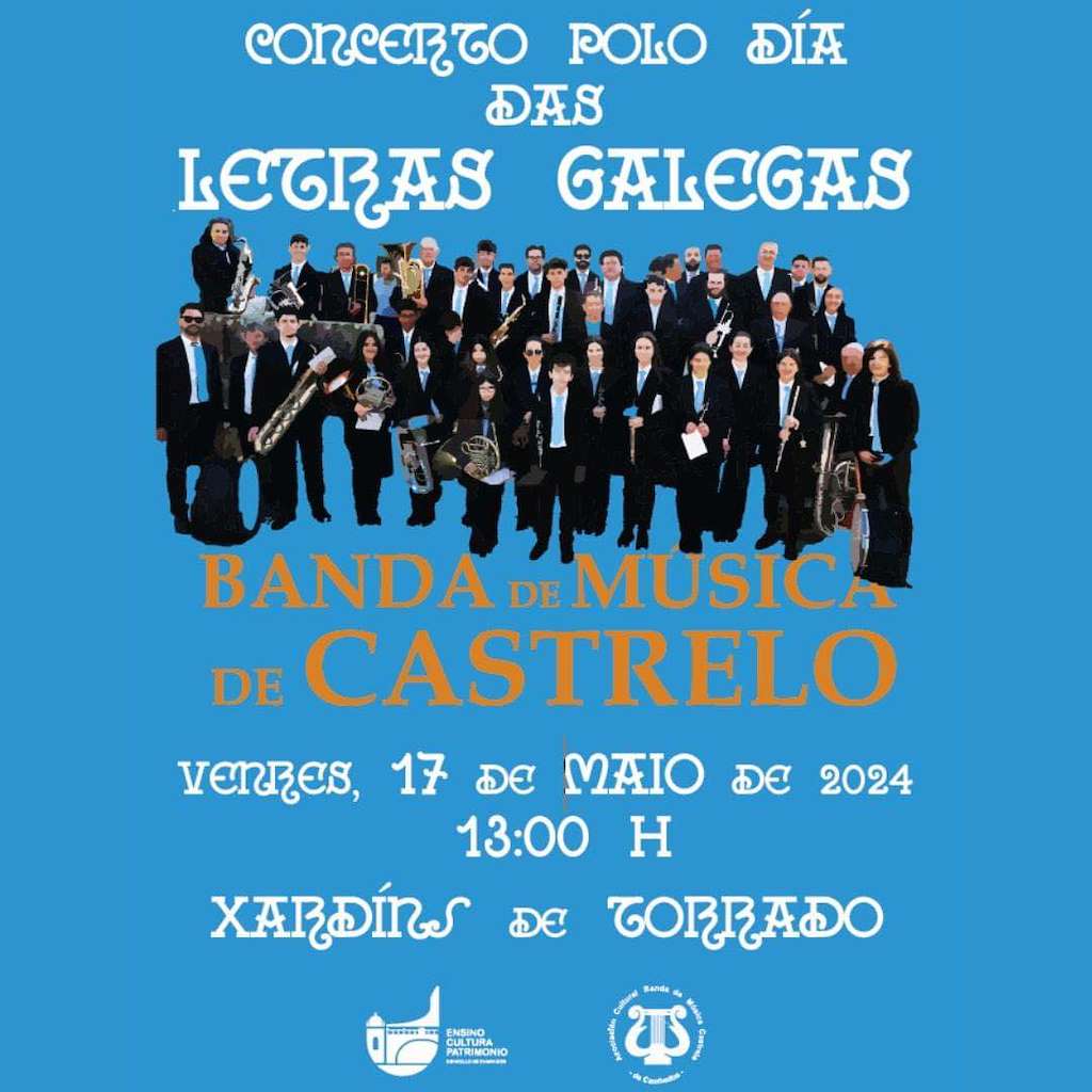 Concerto das Letras Galegas en Cambados