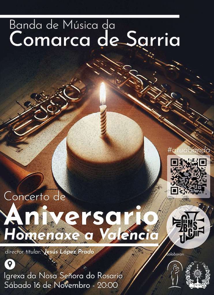 Concerto de Aniversario - Homenaxe a Valencia (2024) en Sarria