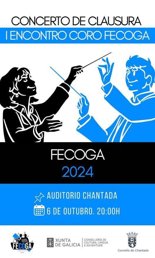 Concerto de Clausura - I Encontro Coro Fecoga (2024) en Chantada