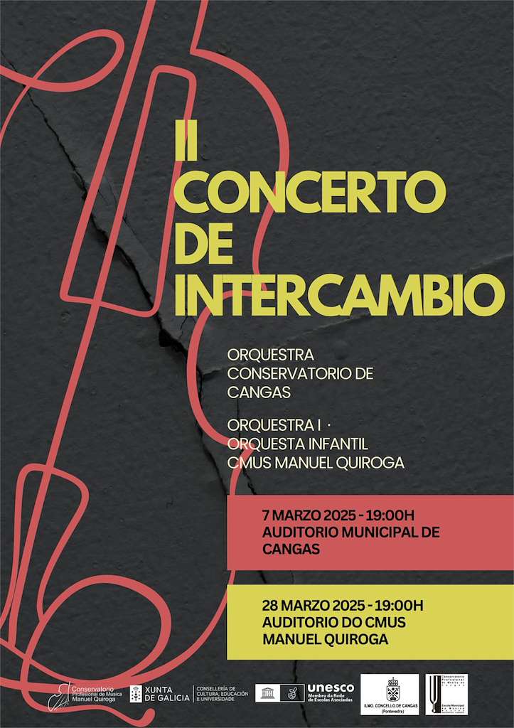 II Concerto de Intercambio (2025) en Cangas