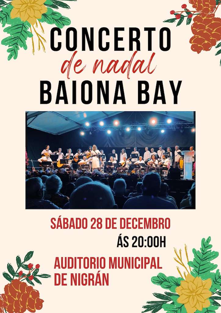 Concerto de Nadal (2024) en Baiona