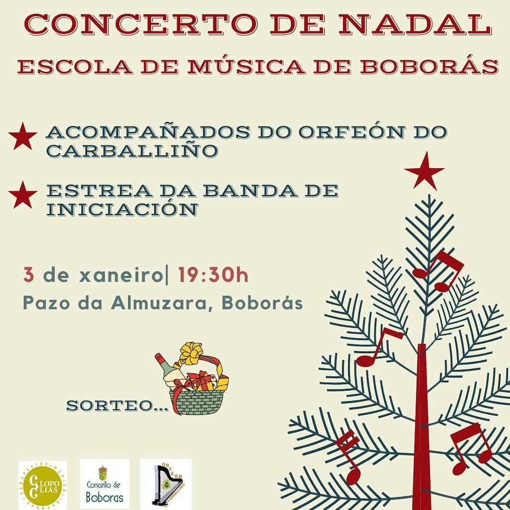 Concerto de Nadal (2025) en Boborás