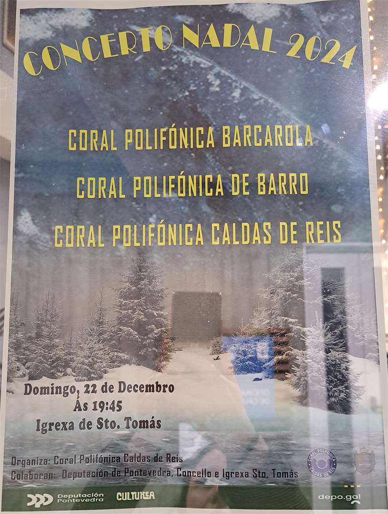 Concerto de Nadal (2024) en Caldas de Reis