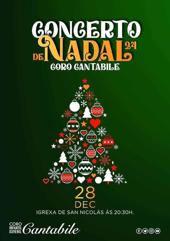 Concerto de Nadal Coro Cantabile (2024) en A Coruña