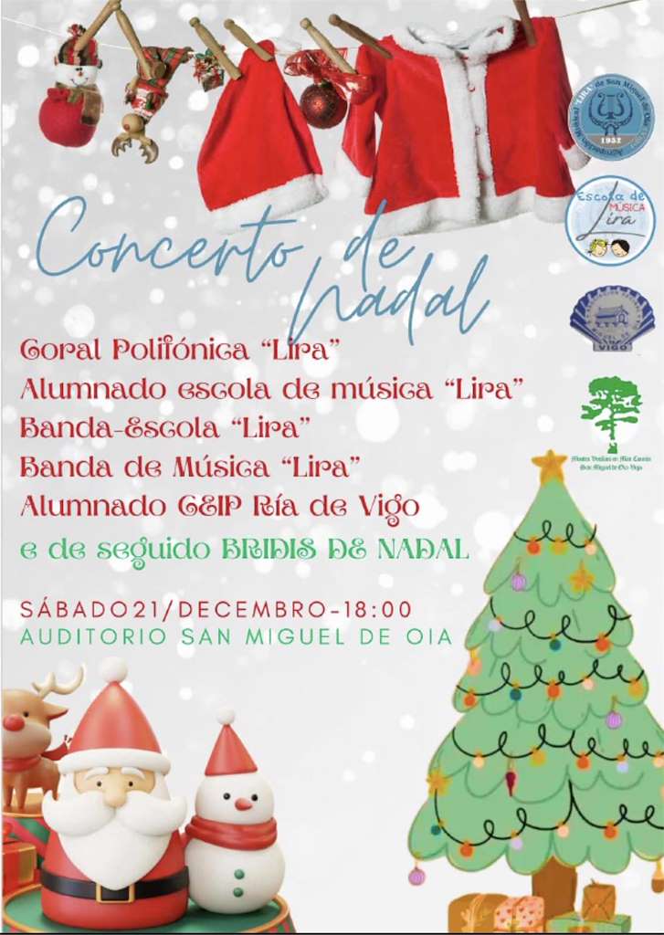 Concerto de Nadal de San Miguel de Oia (2024) en Vigo