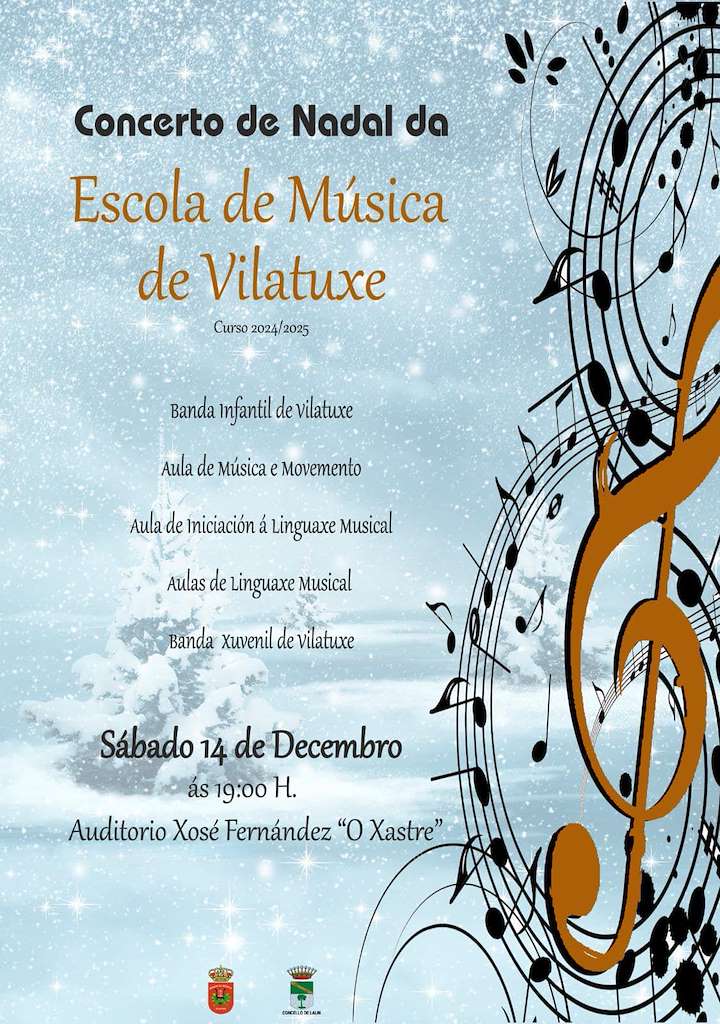 Concerto de Nadal de Vilatuxe (2024) en Lalín