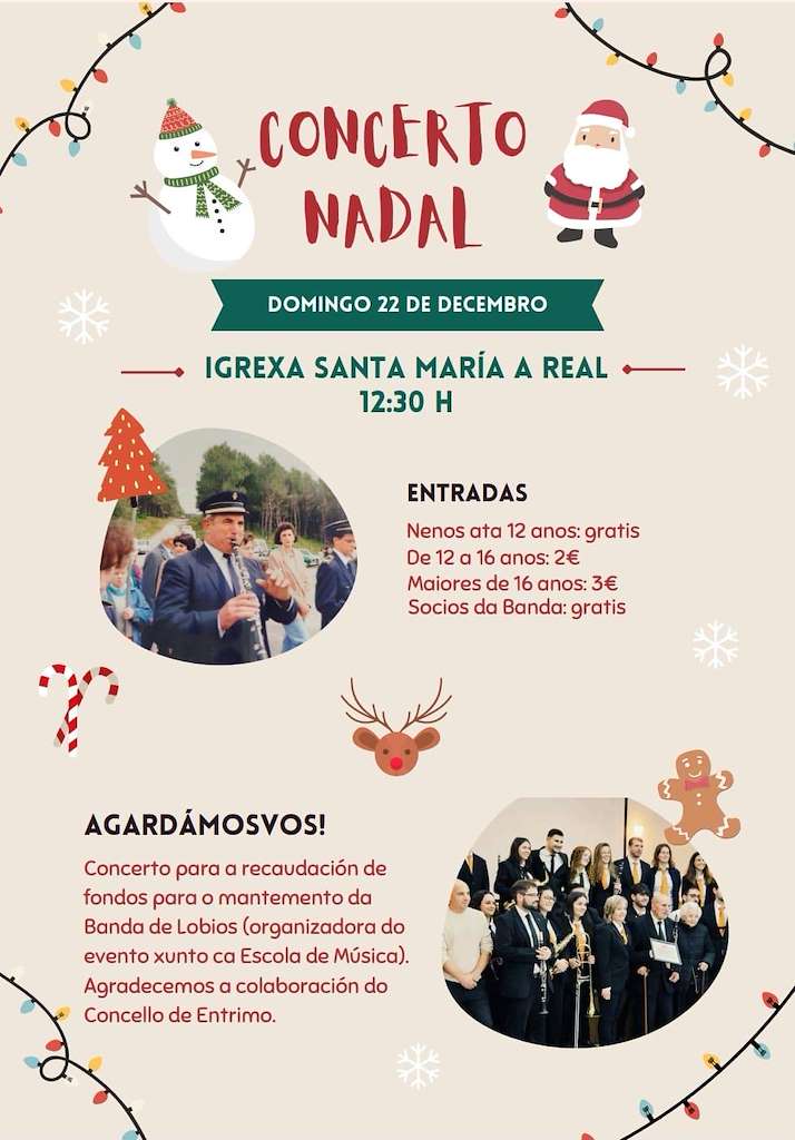 Concerto de Nadal (2024) en Entrimo