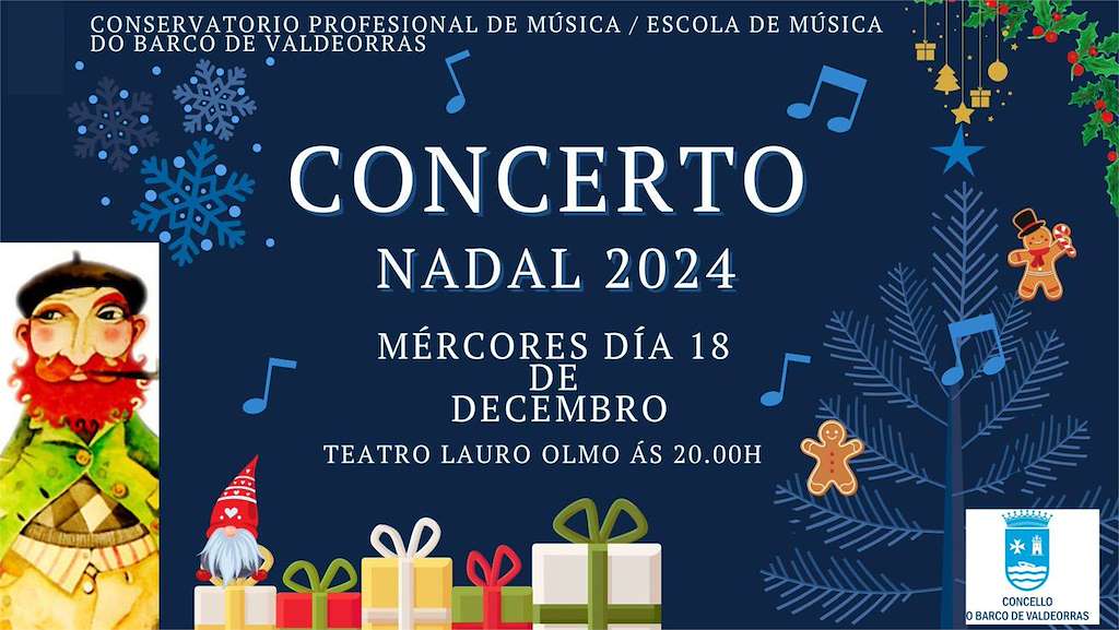 Concerto de Nadal (2024) en O Barco de Valdeorras