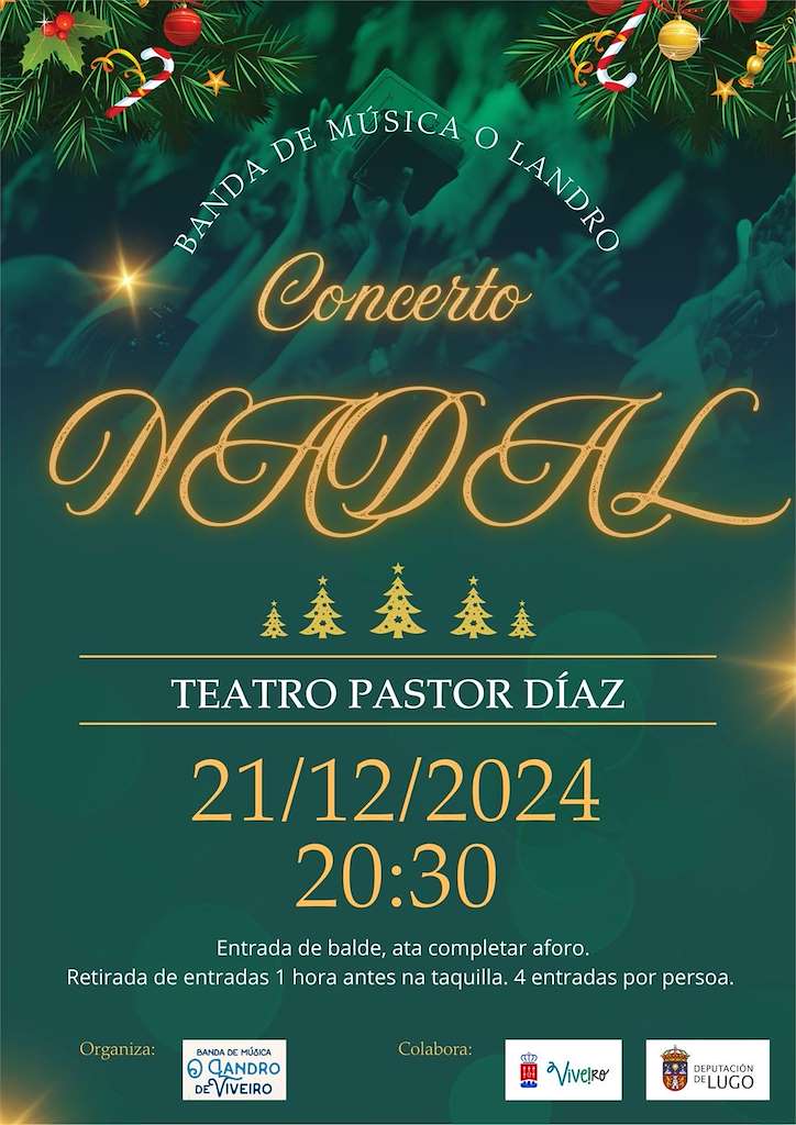 Concerto de Nadal (2024) en Viveiro