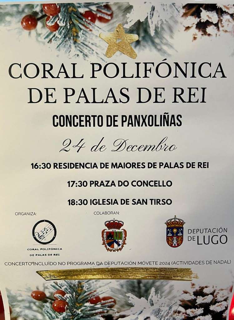 Concerto de Panxoliñas (2024) en Palas de Rei