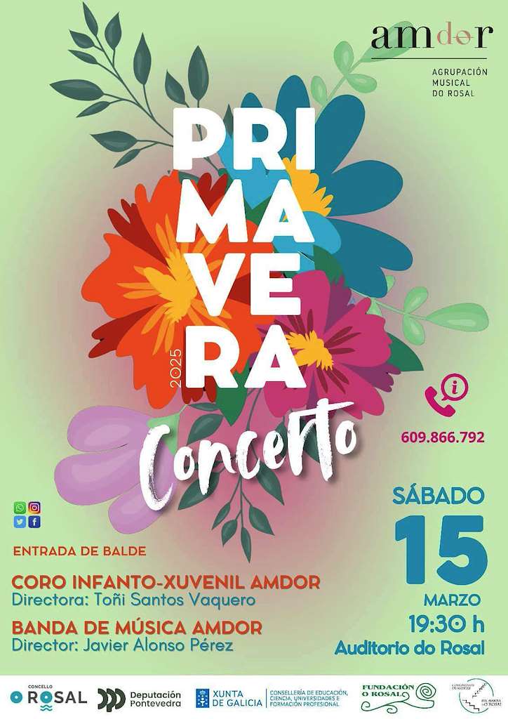 Concerto de Primavera (2025) en O Rosal