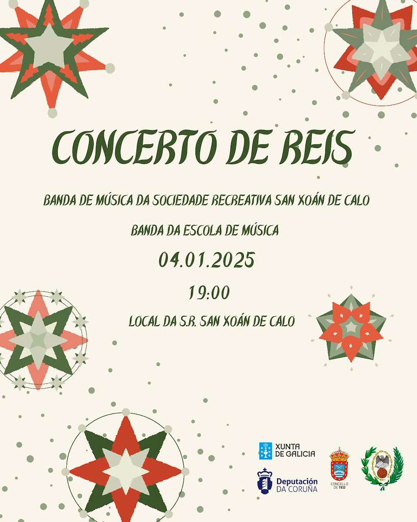 Concerto de Reis de Calo (2025) en Teo