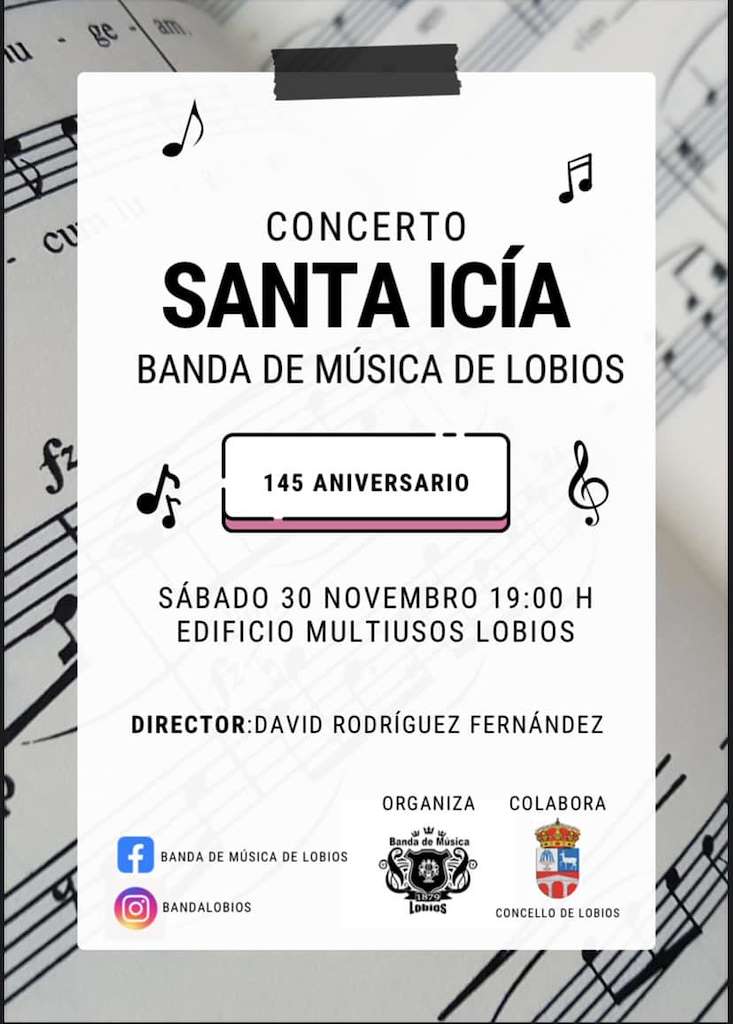 Concerto de Santa Icía (2024) en Lobios