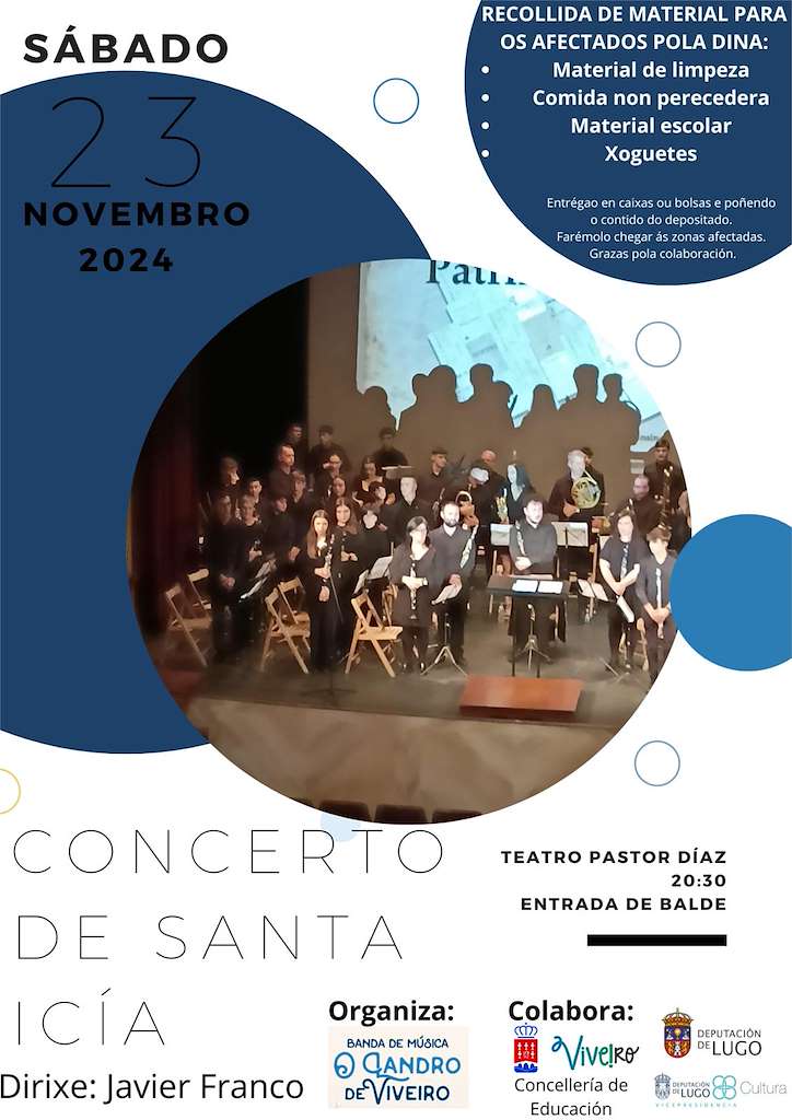 Concerto de Santa Icía (2024) en Viveiro